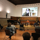 'Lliçó' inaugural a l'IEI amb Isona Passola, Lara Díez i Lídia Pujol