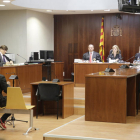 El condenado durante el juicio celebrado en la Audiencia de Lleida en mayo de 2019. 