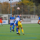 Una acción del partido del domingo Mollerussa-El Catllar.