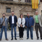 Imagen de la calle Sió de Agramunt, en el centro de esta localidad del Urgell.