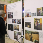 La Biblioteca Pública de Lleida va acollir ahir la inauguració d’aquesta mostra fotogràfica.