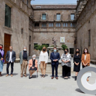 Recepció ahir a la Generalitat dels Premis Nacionals de Cultura 2021, entre els quals el Dansàneu.