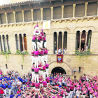 Els Castellers de Lleida, a les Festes de la Tardor del 2019.