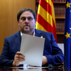 El líder d’ERC, Oriol Junqueras, en una imatge d’arxiu.