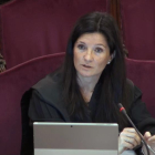 Rosa María Seoane, representant de l’Advocacia de l’Estat durant el judici del procés.