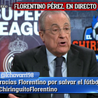 Florentino, a ‘El Chiringuito’.