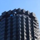 La sede operativa de CaixaBank en la Diagonal de Barcelona.