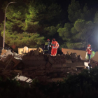 Localizado el cuerpo sin vida de un menor entre los escombros en Peñíscola
