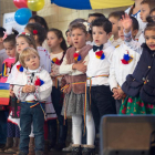 Imagen de archivo de la fiesta nacional de Rumanía en Guissona. 