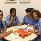L'equip de donació d'òrgans de l'Hospital Universitari Arnau de Vilanova de Lleida.