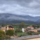 Vistas de la Serra del Montsec desde la población de Àger.