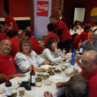 La comida de hermandad reunió a unos 170 comensales. 