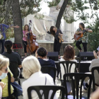 Flamencograss 4tet, al jardí del Convent de Santa Clara.