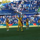 Piqué y sus compañeros agradecen el apoyo a los aficionados azulgranas.
