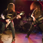 L’extint quartet lleidatà de heavy metal Plowshare, en un concert en una imatge d’arxiu.