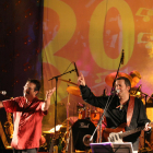 Salvador Escribà y Txabi Àbrego, miembros de la banda. 