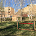 El segon parc per a gossos que s’ha instal·lat a Fraga.