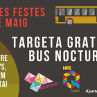 La Paeria  regala una tarjeta de bus a jóvenes de Lleida para hacer uso durante la Fiesta Mayor