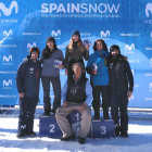Podis aranesos a la Copa Espanya de snowboardcross de Baqueira