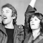 Donald Sutherland y Jane Fonda, en una manifestación.