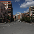 Vista del carrer Cardenal Cisneros, on va tenir lloc l’agressió.