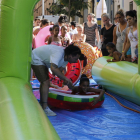 Tornar a celebrar la festa major del barri ha servit com a nexe d’unió entre el veïnat.