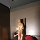 La Maria Magdalena del XIV llu des d’ahir a la nova ubicació.