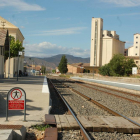 Imagen de archivo de la estación de tren de Balaguer. 