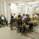 Imatge d’arxiu d’una sala d’espera de consultes externes a l’Arnau.