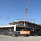 Les obres de l’edifici del nou col·legi de Balàfia.