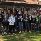 En la imagen, los ganadores del campeonato social del CT Lleida.