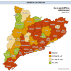 Risc moderat o baix a gairebé tot Lleida