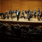 LleidArt Ensemble y las corales Shalom y UniCorn cerraron ayer el festival con ‘Música Nocturna’.