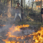 Fuegos descontrolados en Rianxo con más de 850 hectáreas quemadas