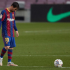 El davanter argentí del FC Barcelona, Leo Messi.