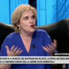 Pilar Rahola defensant Rocío.