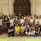 El equipo docente del centro de Cervera, con 310 alumnos y 40 profesores, ubicado en la Universitat