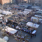 Imatge d’arxiu del mercat setmanal de Balaguer.