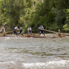 Uno de los ‘rais’ que descendió por las aguas del río Noguera Pallaresa.