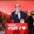 Ángel Gabilondo aseguró que el PSOE no esperaba este resultado.
