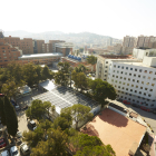 Vista aérea del Hospital Vall d’Hebron de Barcelona. 