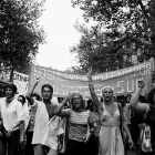 Imatge d’una manifestació LGTBI reivindicant els seus drets.