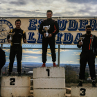 El piloto de Cervera, Arnau Biosca, de la Escuderia Mollerussa, ganó ayer el Open Car Cross Series.