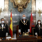 El rey abre el curso judicial marcado por el bloqueo en renovar el CGPJ