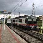 Adif restablirà dilluns el trànsit ferroviari entre Binéfar (Osca) i Lleida