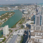 Panorámica del sector más turístico de Miami.