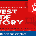 La BSUMLL ens delectarà amb un concert de pel·lícula: les danses simfòniques de 'West Side Story'.
