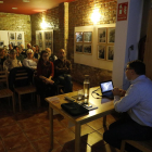 Fotos de Centelles del bombardeo de Lleida, en el Ateneu La Baula