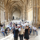 La reunión tuvo lugar en la  sala de la Canonja de la Seu Vella.