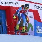 Núria Pau, ahir a les pistes de Baqueira-Beret.